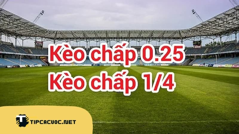 Ý nghĩa của kèo Tài Xỉu 0.25: