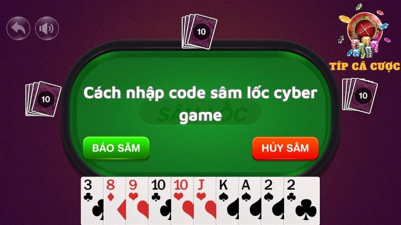 Cách lấy mã code sâm lốc cyber game