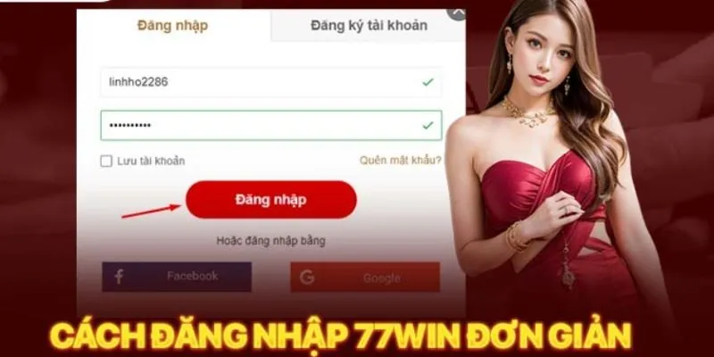 Hướng dẫn đăng nhập 77win - Trải nghiệm cá cược trực tuyến hàng đầu